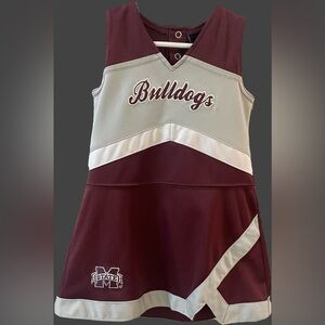 Mississippi State Bulldogs Girls Cheer Uniform